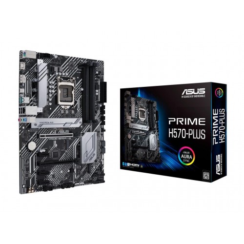 ASUS PRIME H570-PLUS LGA 1200 Intel H570 SATA 6Gb/s ATX Intel Motherboard - PRIME H570-PLUS